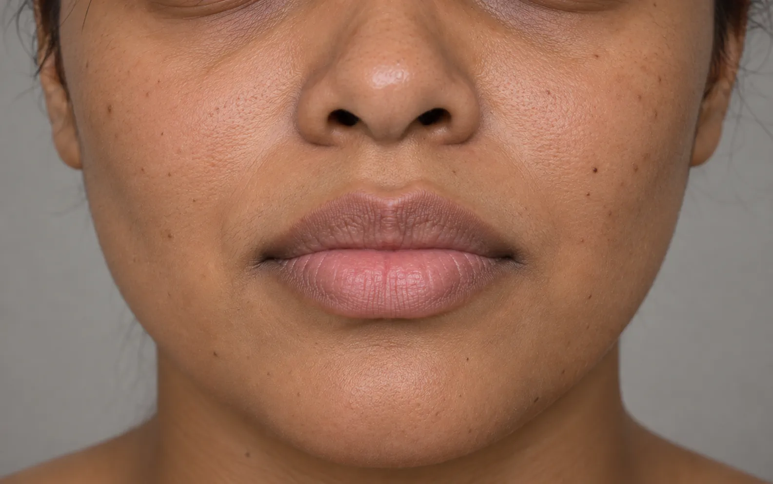 Lip Ombré, before